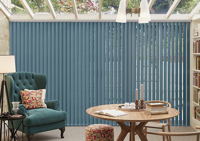 Orion (Blackout), Stone Blue - Vertical Blind - Image 3